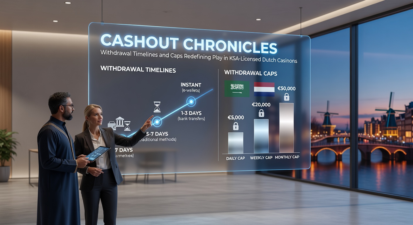 Speler aan een mobiel apparaat die een opname bevestigt, met tijdlijnen en limiet-indicatoren op het scherm in een KSA-casino interface