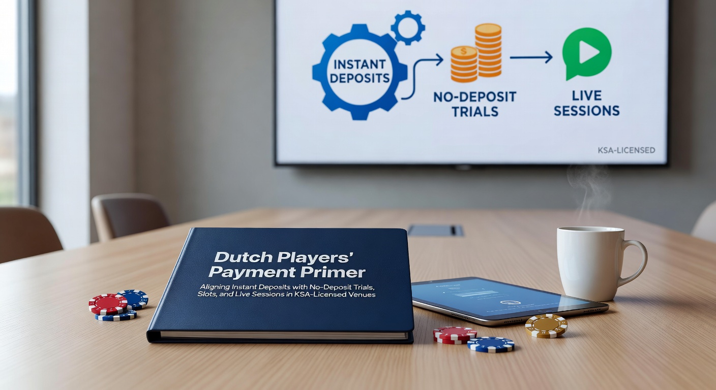 Nederlandse spelers navigeren door betalingsopties in een KSA-gelicentieerd online casino, met focus op instant stortingen en no-deposit bonussen