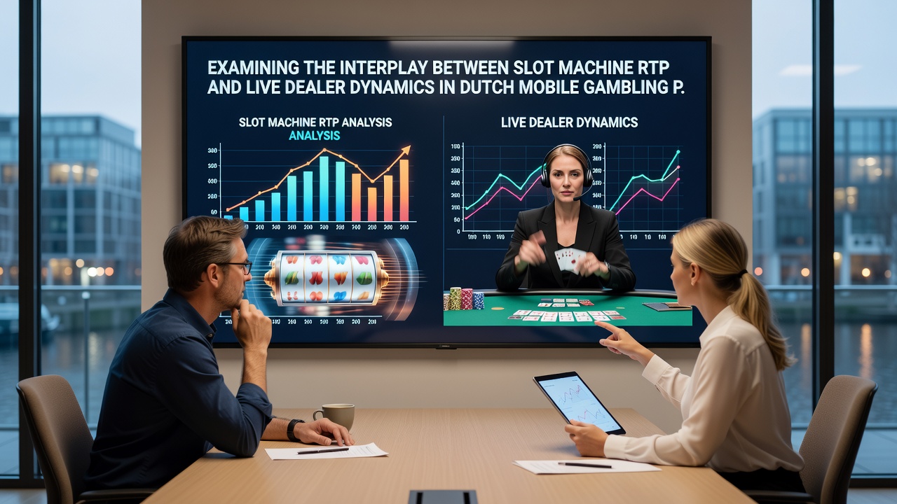 Gebruikersinterface van een Nederlandse mobiele gokapp met RTP-grafieken naast live dealer streams