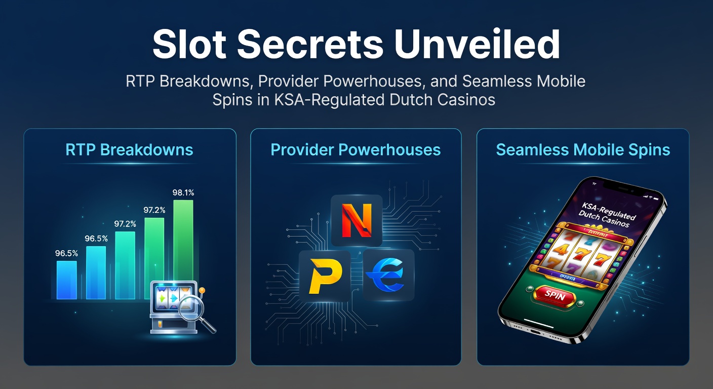 Grafiek met RTP-percentages van populaire slots in Nederlandse online casinos, inclusief balkdiagrammen en providerlogo's