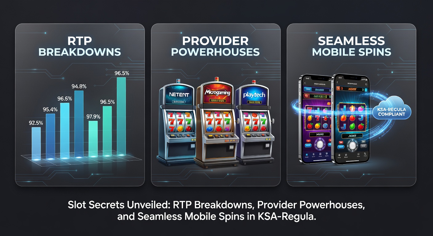 Mobiele interface van een KSA-casino slot met touchscreen-spins, RTP-info en providerdetails zichtbaar op een smartphone-scherm
