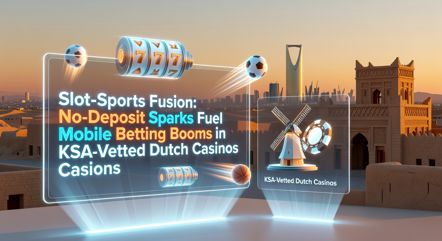 Dynamische fusie van kleurrijke slots en live sportweddenschappen op een mobiel scherm in een Nederlands casino-omgeving