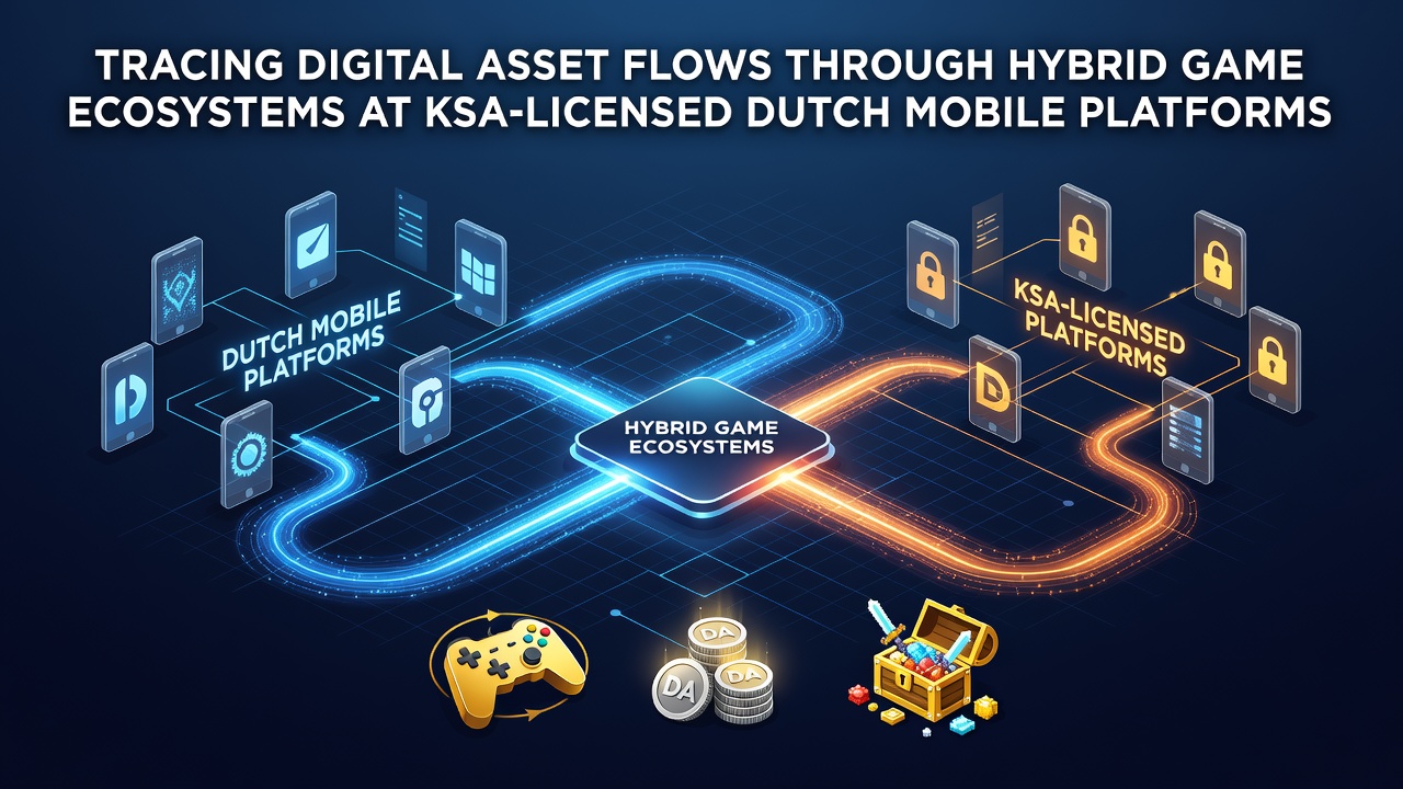 Overzicht van digitale assetstromen in hybride game-ecosystemen op mobiele platforms