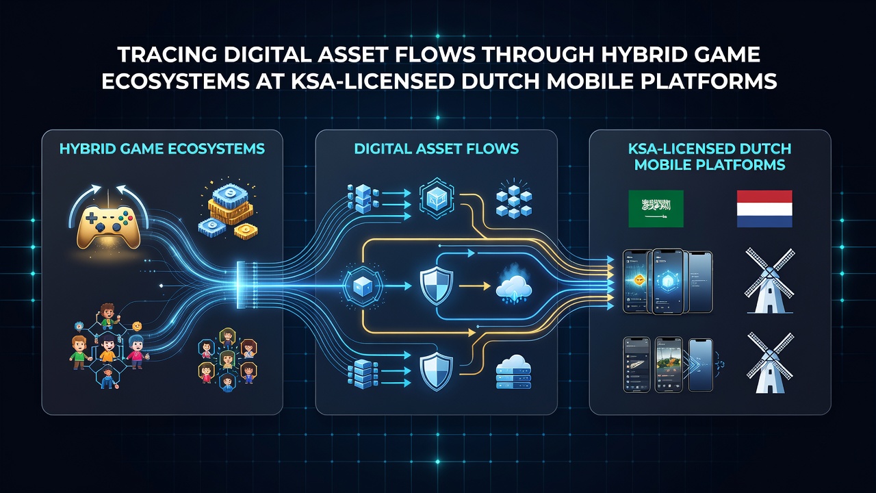 Detailopname van tracing-procedures in mobiele gokapps onder KSA-toezicht