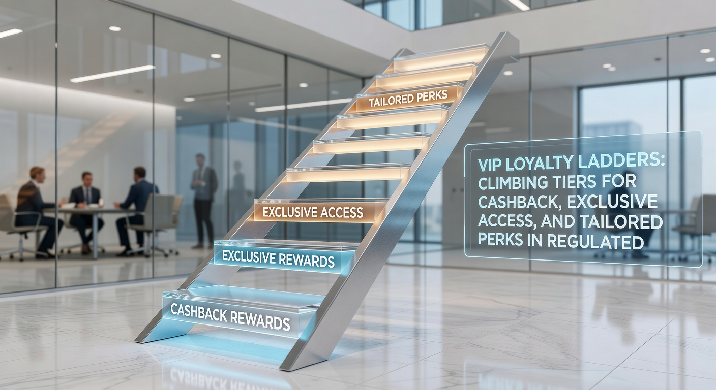 Overzicht van VIP-tiers met cashback-percentages en perks zoals persoonlijke managers in een Nederlands casino-interface