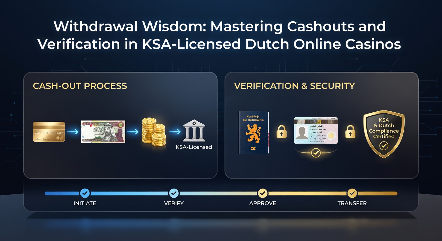 Speler controleert uitbetaalopties op een KSA-gelicentieerd casino-platform in Nederland, met focus op veilige verificatie en snelle cashouts